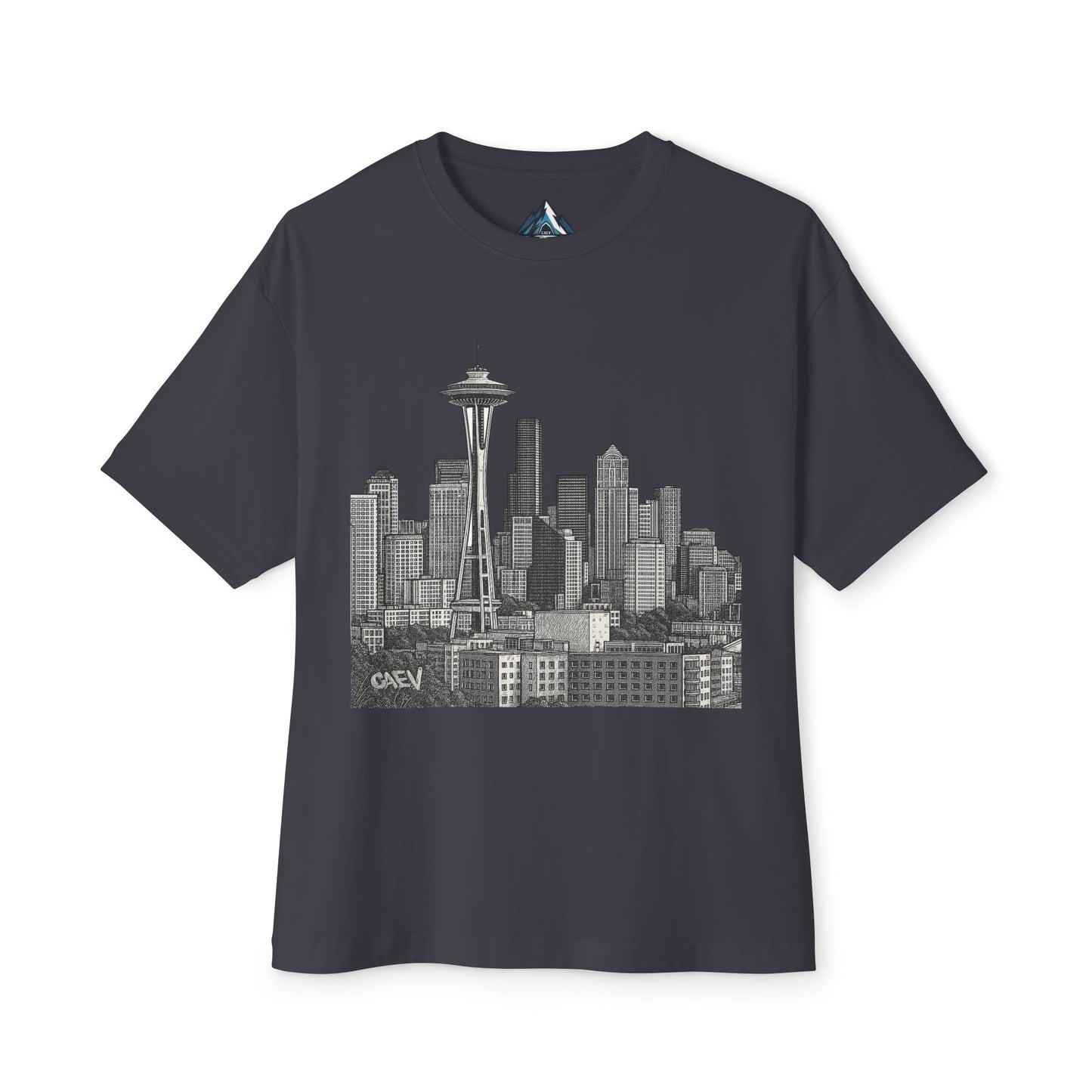 Seattle Cityscape Tee — Front