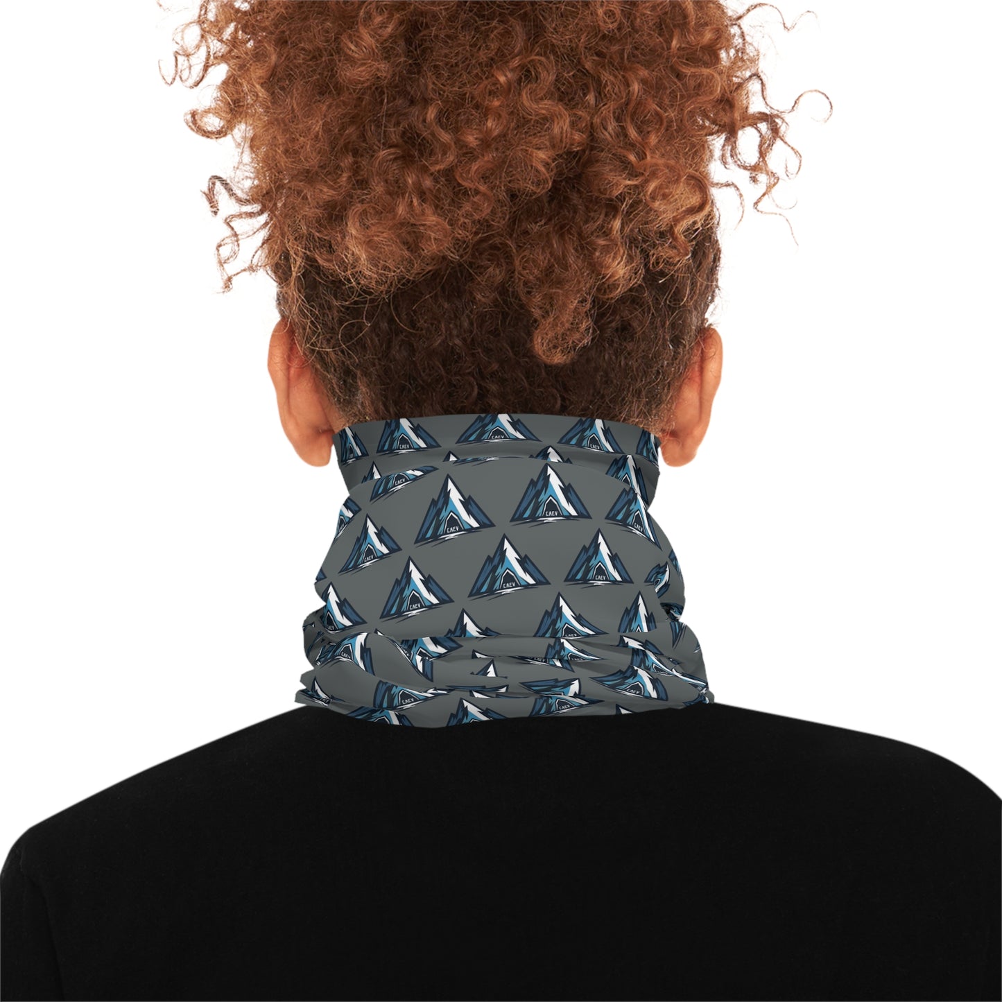 Midweight Neck Gaiter with CAEV Logo — Orange