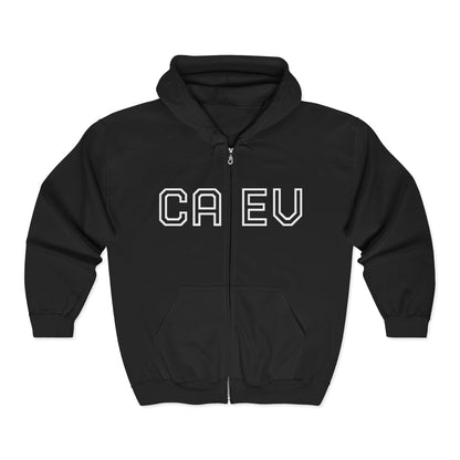 CAEV Zip Hoodie — Varsity