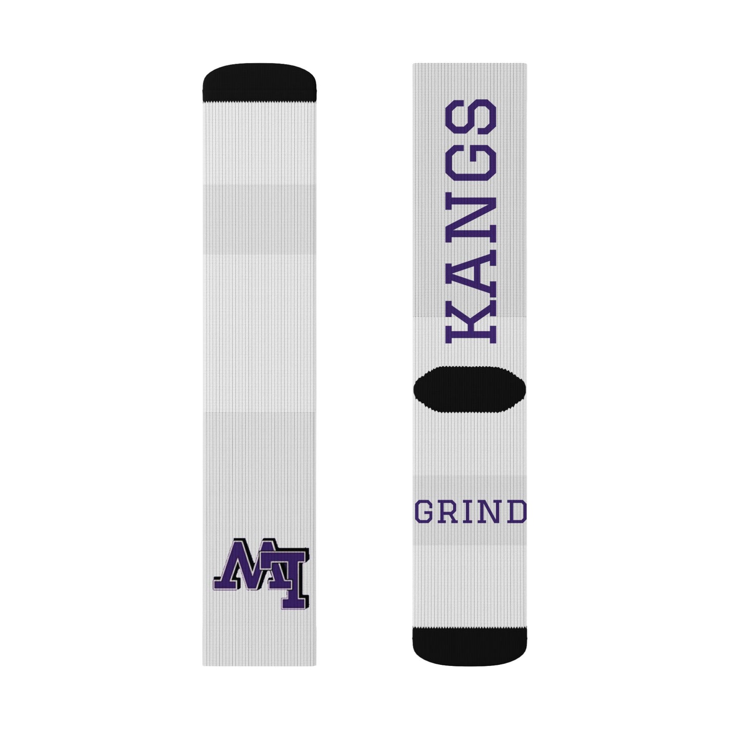 KANGS Crew Socks White