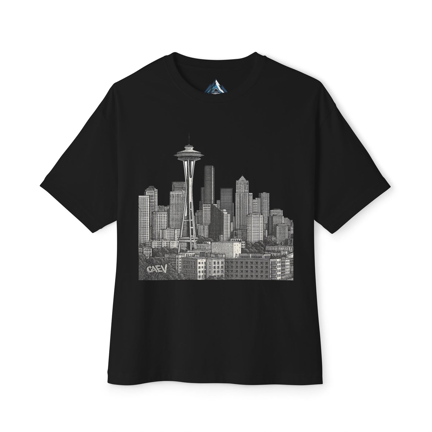 Seattle Cityscape Tee — Front