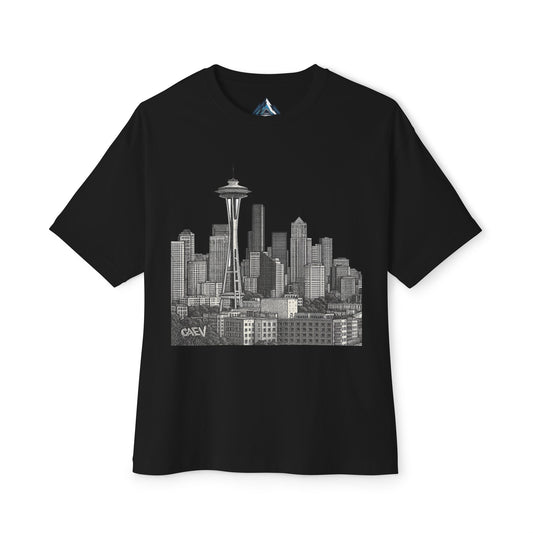 Seattle Cityscape Tee — Front
