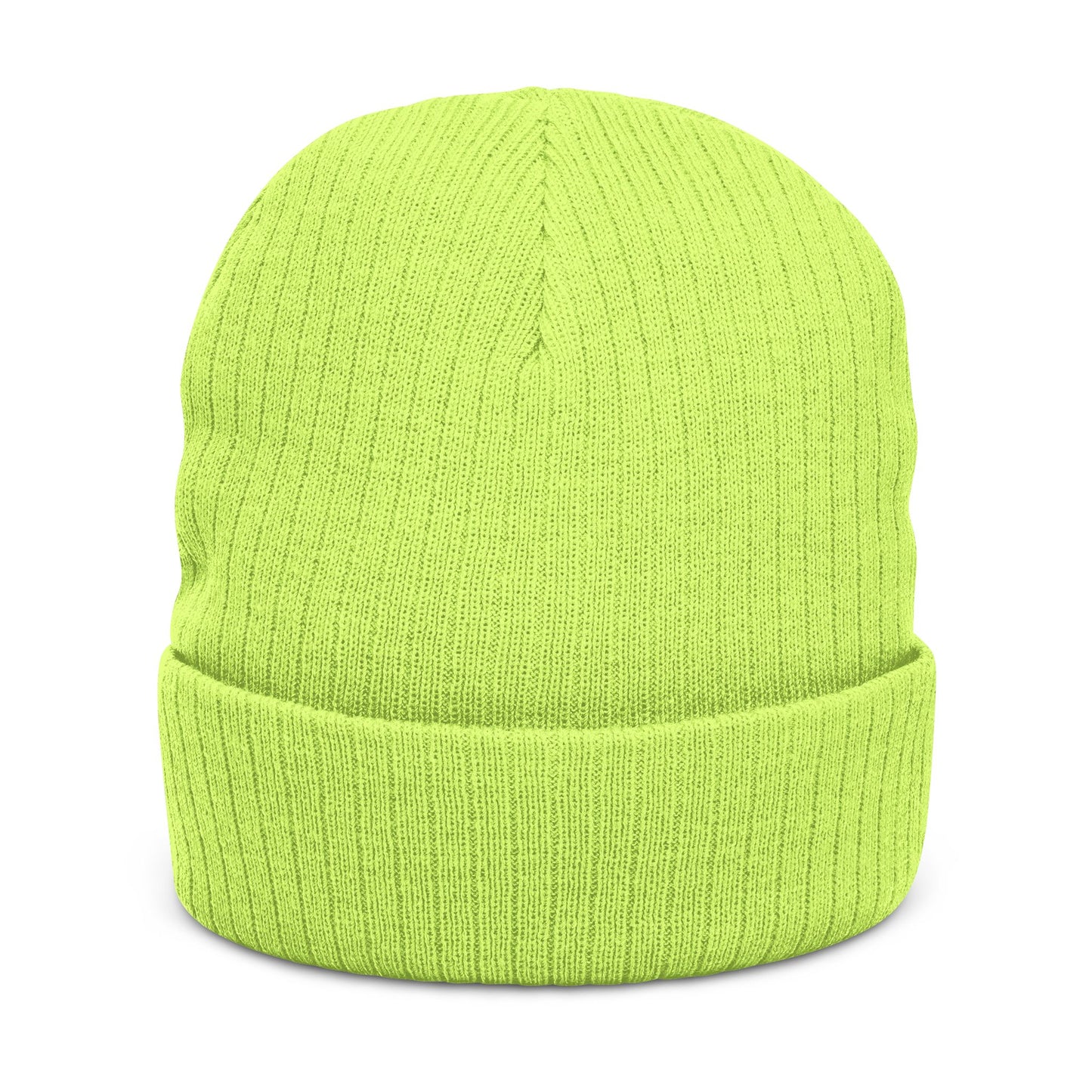 Embroidered Ribbed Knit Beanie — CAEV Cycles