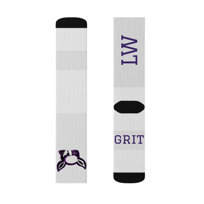 KANGS Crew Socks White