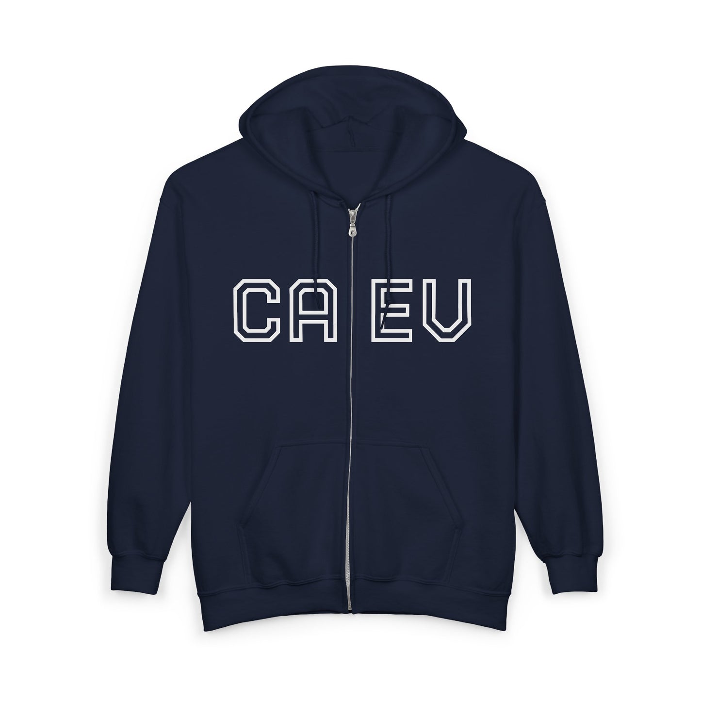 CAEV Zip Hoodie — Varsity