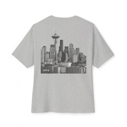 Seattle Cityscape Tee — Back