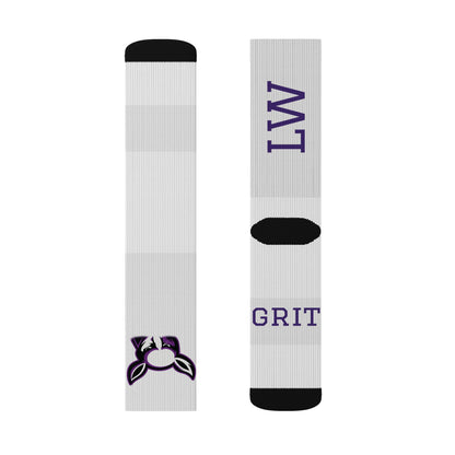 KANGS Crew Socks White