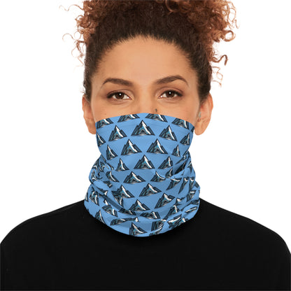 Midweight Neck Gaiter with CAEV Logo — Blue