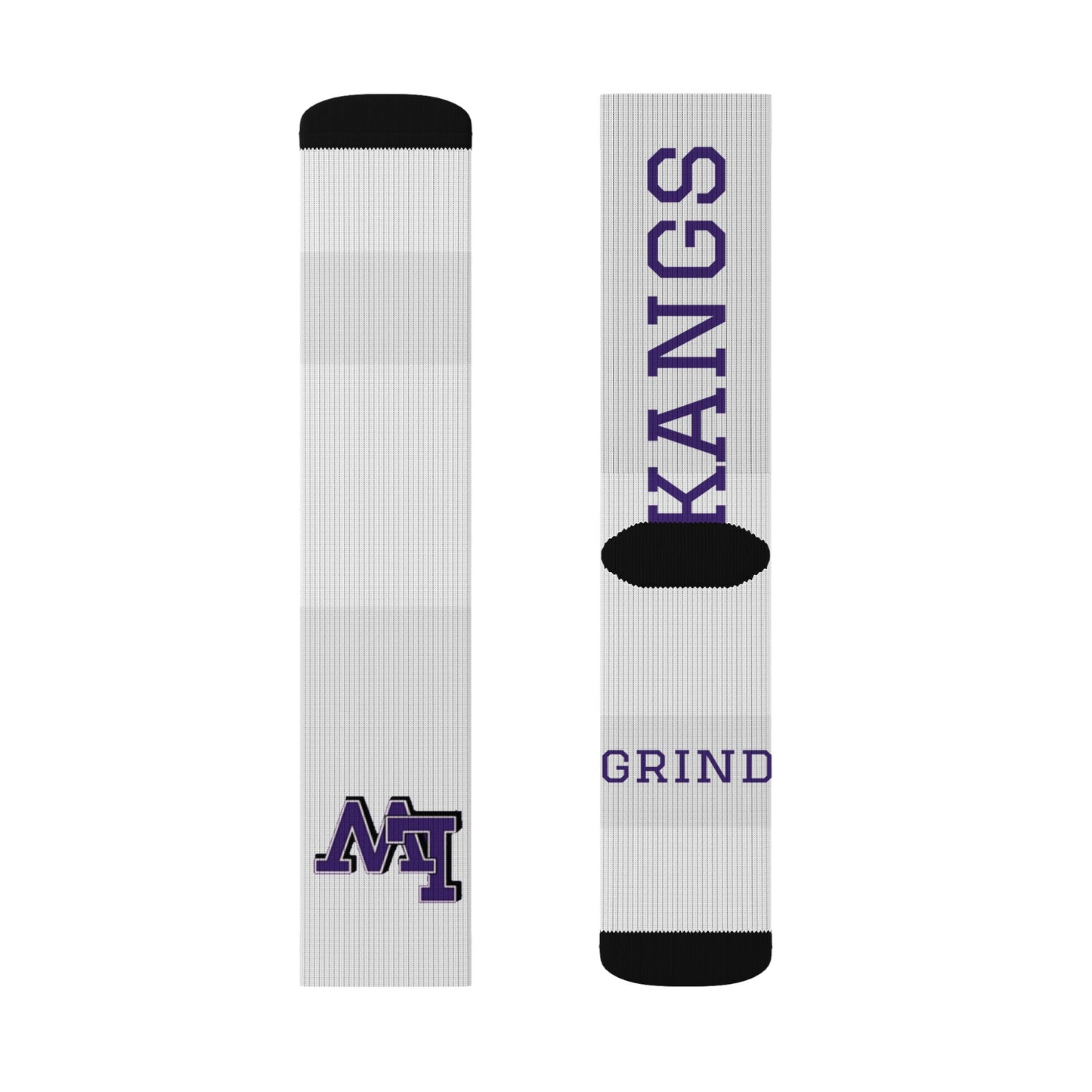 KANGS Crew Socks White