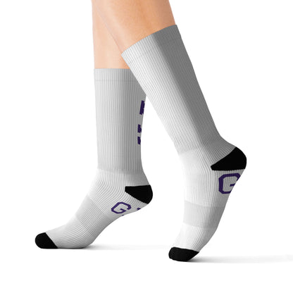 KANGS Crew Socks White