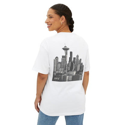Seattle Cityscape Tee — Back