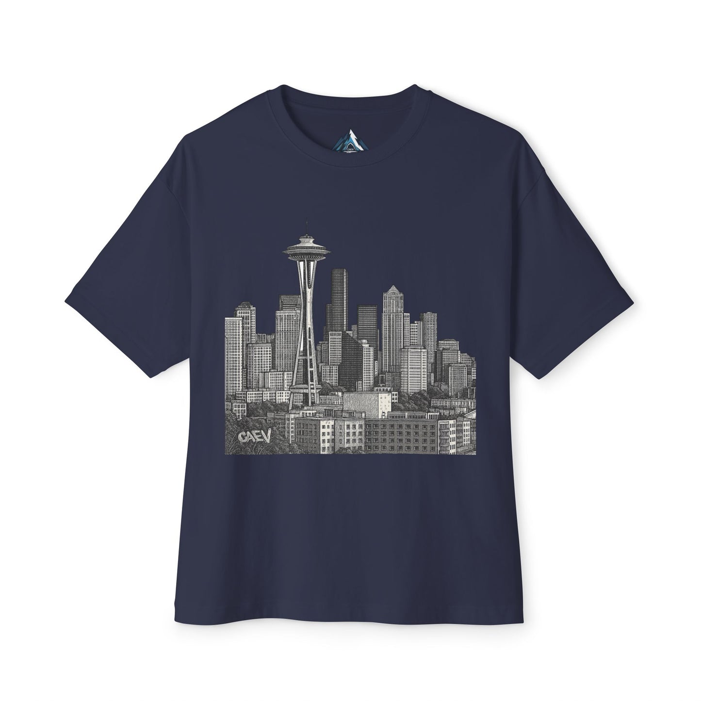 Seattle Cityscape Tee — Front