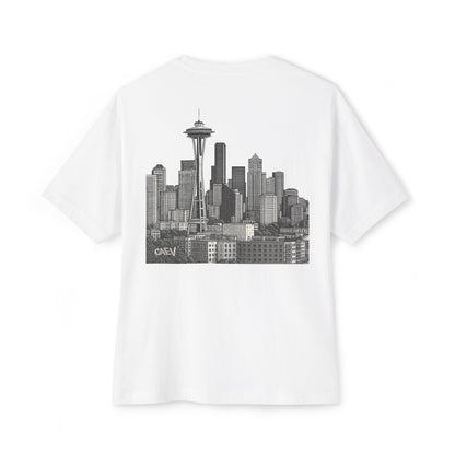Seattle Cityscape Tee — Back