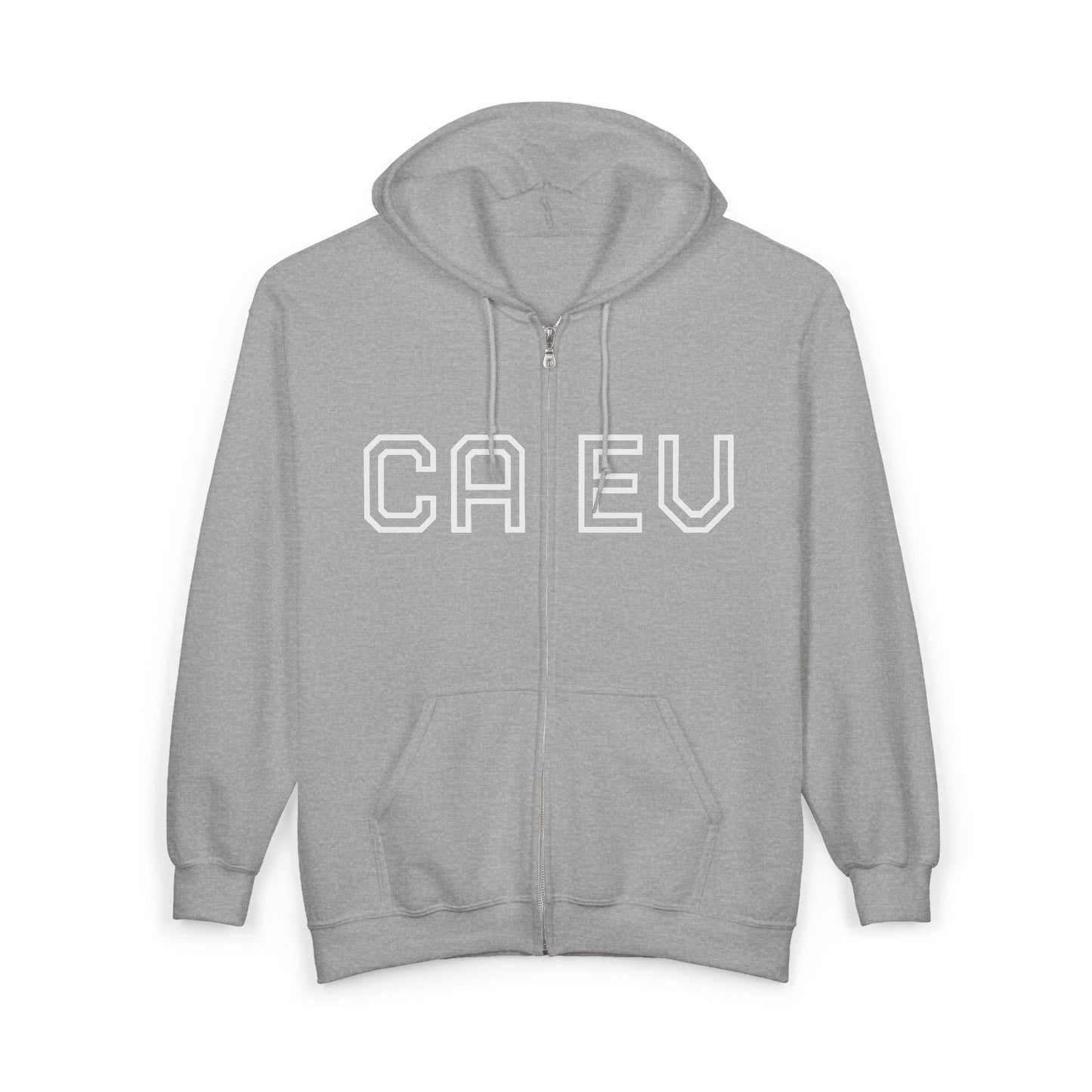 CAEV Zip Hoodie — Varsity
