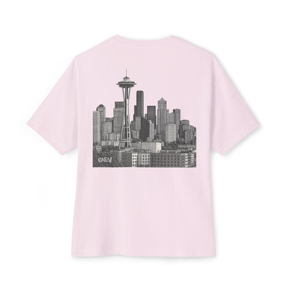 Seattle Cityscape Tee — Back