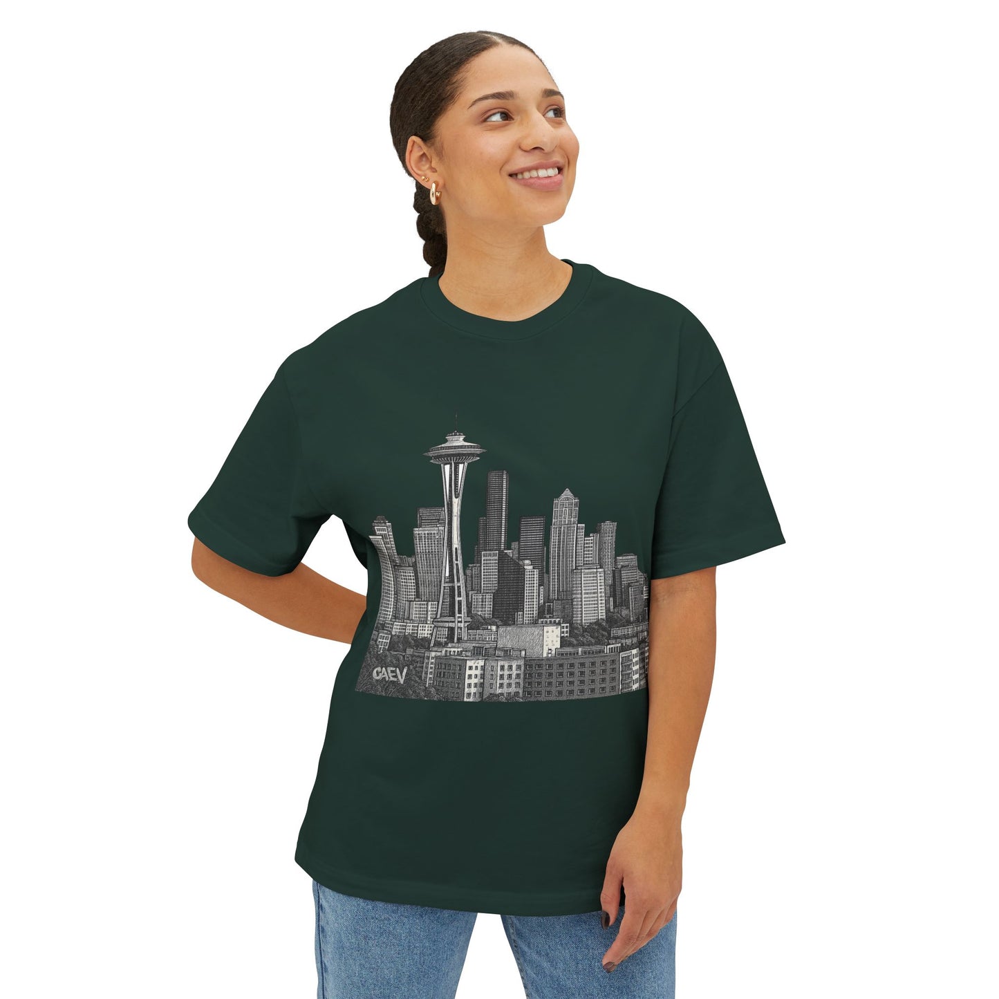 Seattle Cityscape Tee — Front
