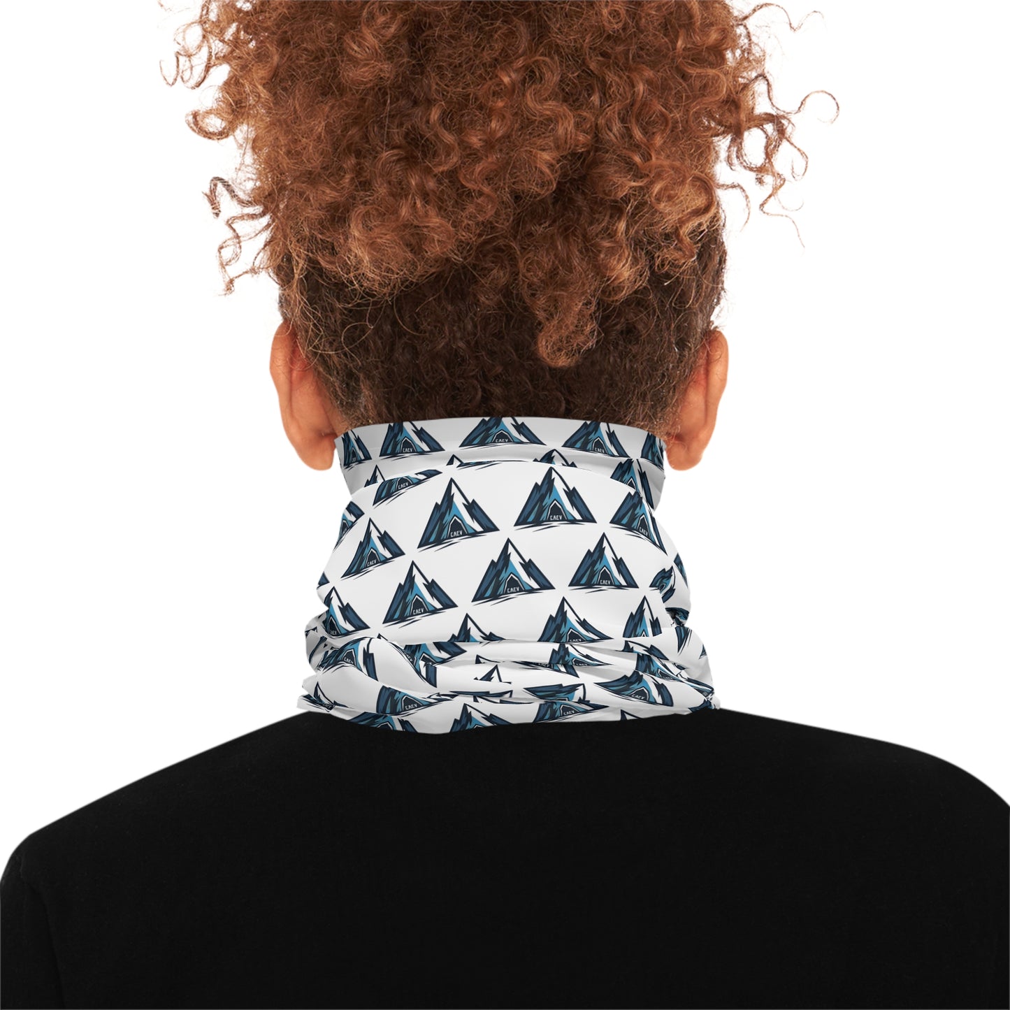 Midweight Neck Gaiter with CAEV Logo — White