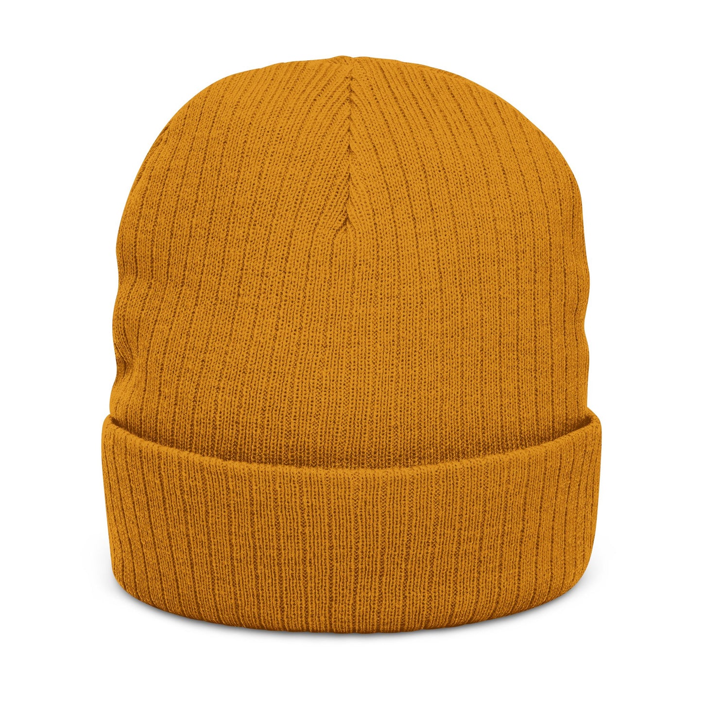 Embroidered Ribbed Knit Beanie — CAEV Cycles