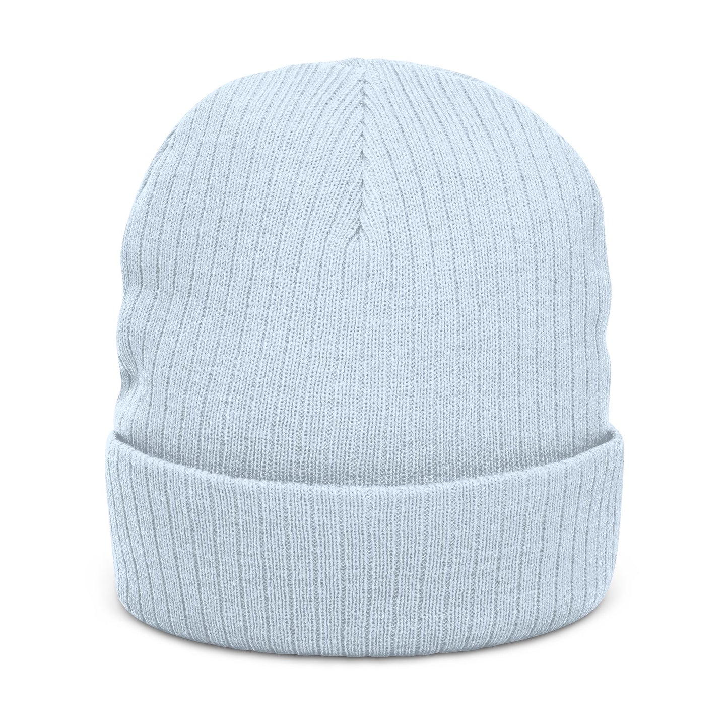 Embroidered Ribbed Knit Beanie — CAEV Cycles
