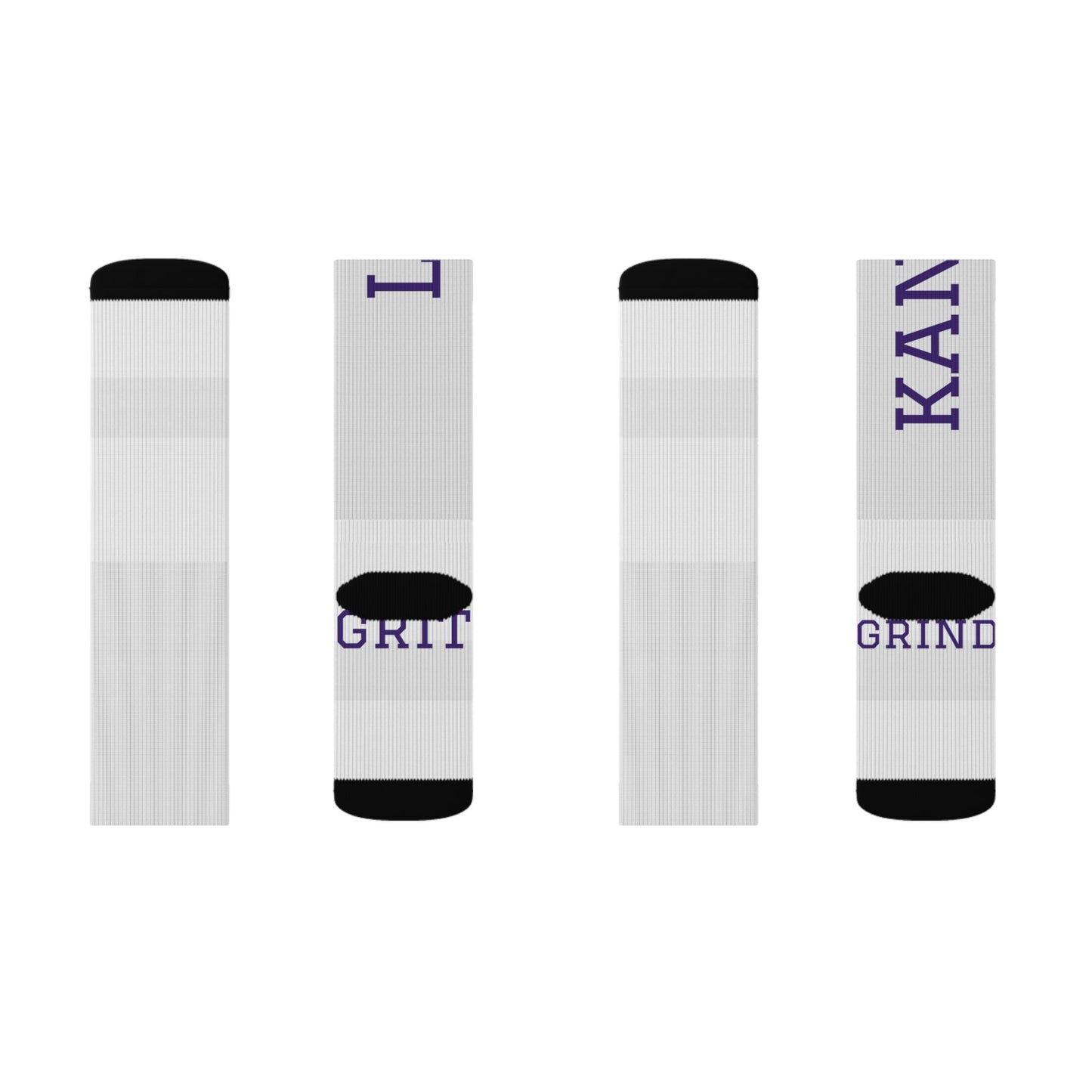 KANGS Crew Socks White