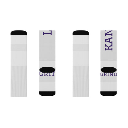 KANGS Crew Socks White