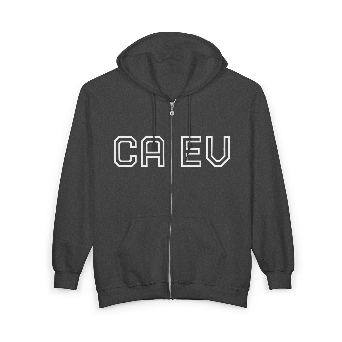 CAEV Zip Hoodie — Varsity